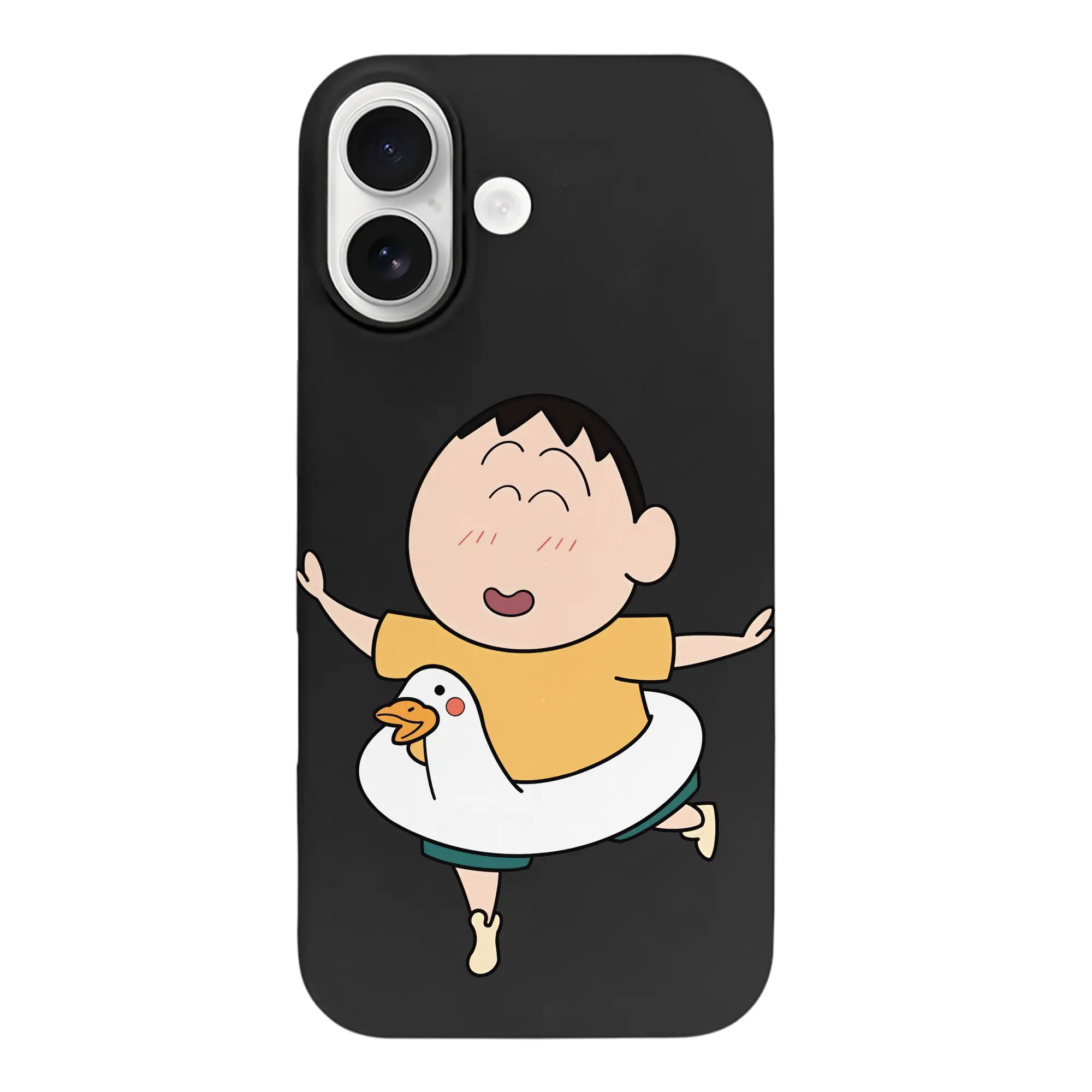 クレヨンしんちゃん グッズ ボーちゃん - iPhone 17 シリーズ シリコンケース 薄型 耐衝撃 指紋防止 ソフトタッチカバー 精密フィット 傷防止 保護ケース iPhone 17/17 Air/17 Pro/17 Pro Max 対応